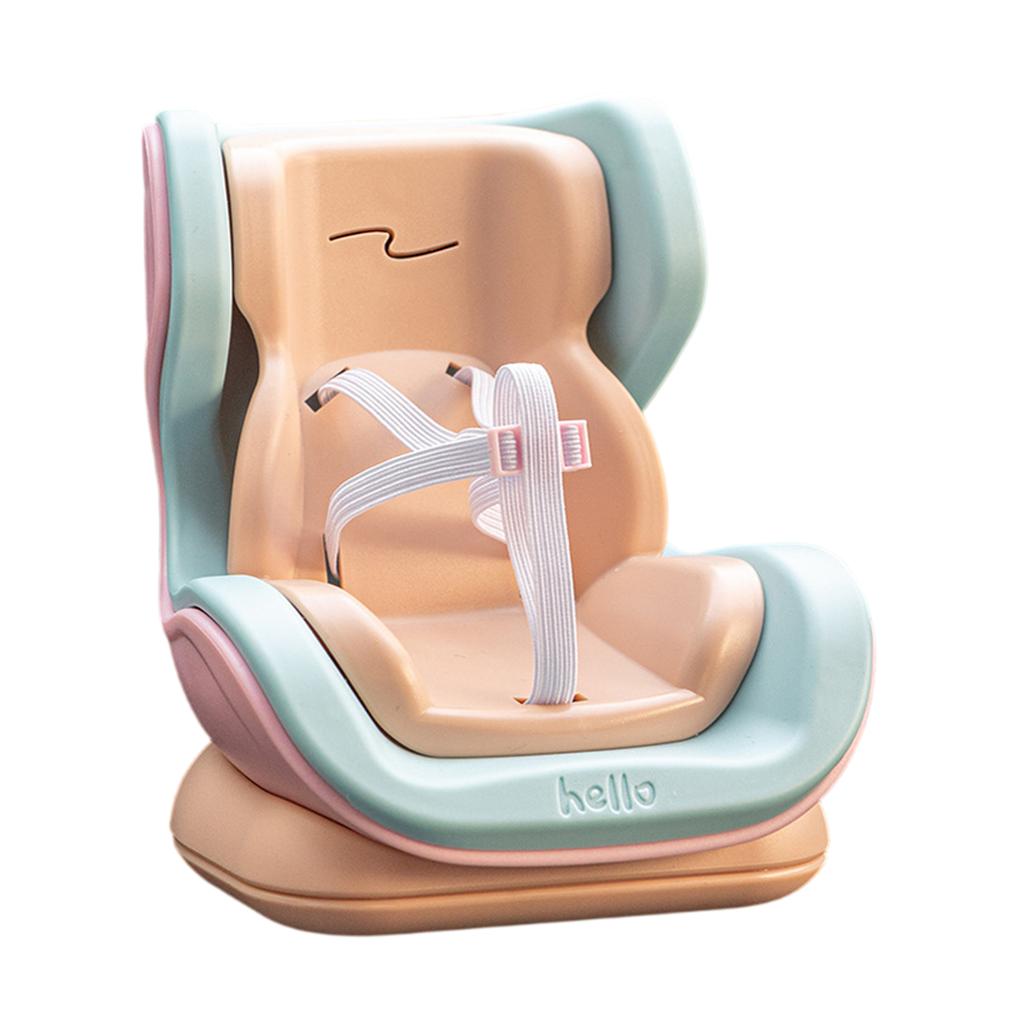 Kawaii Doll Seat Car Ornament Multi-Purpose Plush Safety Seat Car Air Outlet Decoration for Home Office Table Decoration
