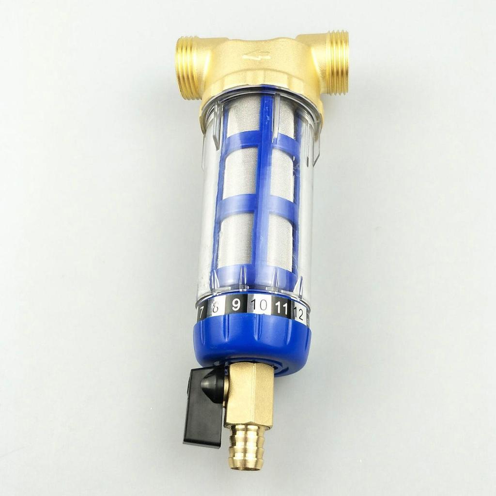 Whole House Water Pre Filter System 1inch 40 Micron for Kitchen Well Water
