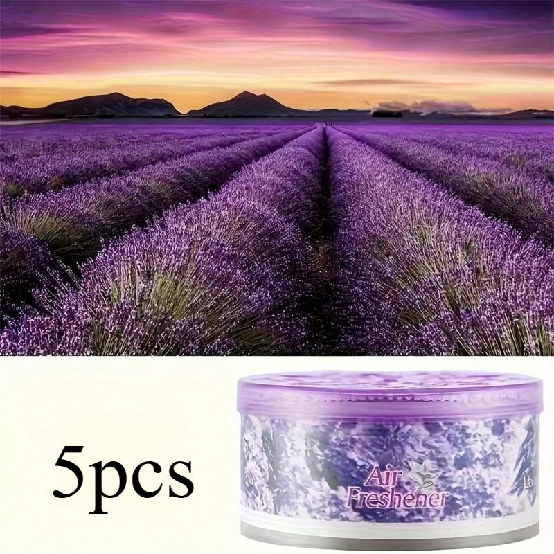 

1/5шт ароматический гелевый освежитель воздуха, твердый бытовой ароматизатор, длительное удаление запаха в ванной и спальне, украшение дома, освежитель воздуха для комнаты 5pcs фиолетовый