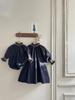 Infant Corduroy Jumpsuit with Flower Collar - Long Sleeve Spring/Autumn Style for Baby Girls