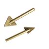 Triangular Soldering Tip Tool for Leather Repair and Wrinkle Removal In Hot Stamping & Inflatable Boat Fabrics
