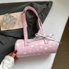 Bolso de Mano para el Trabajo, Bolso Almohada de Puntos, Bolso de Hombro con Correa