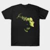 Men Black Print T-shirt Monster Bride Of Frankenstein No-Cut Transfer Paper Print Cotton Tshirt