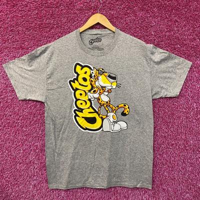 Cheetos Chester Cheetah Chip Mascot Firto-Lays Promo Tee Large