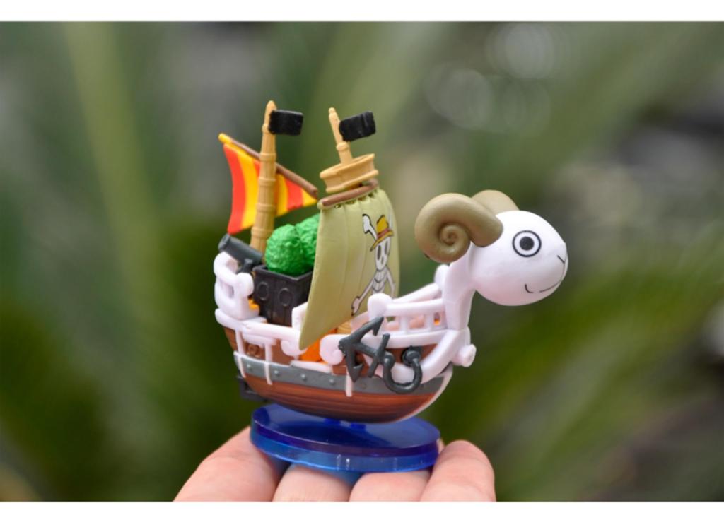 Pirate Ship Collectible Figurine with Birthday Popular Car Tabletop Unofficial Figure, Doll, Stand, Lightweight, Cute, Gift, Toy, Decoration,