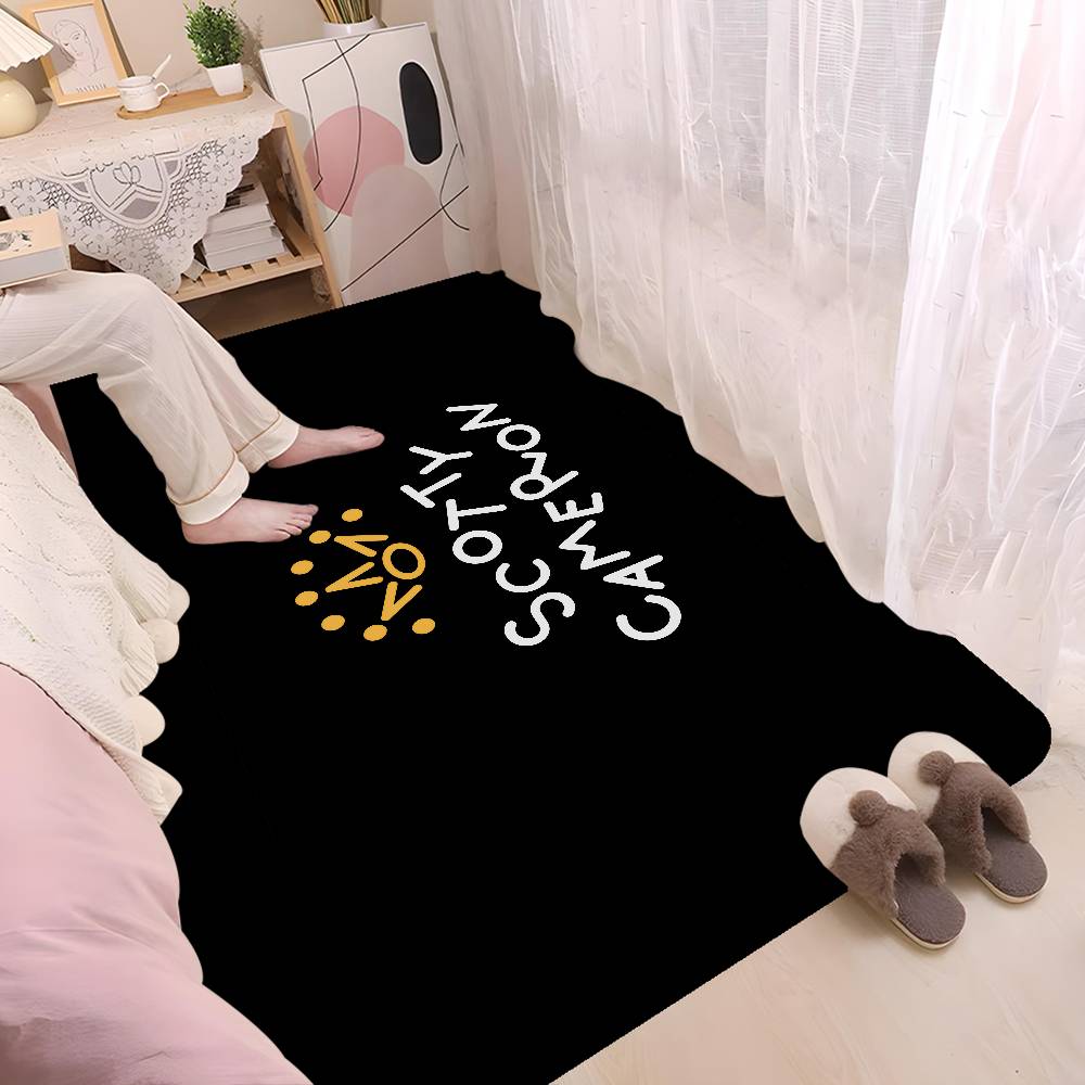 Fashion S-SCOTTY C-CAMERON Floor Mat Rectangle Anti-slip Home Soft Badmat Front Door Indoor Outdoor Mat Welcome Doormat