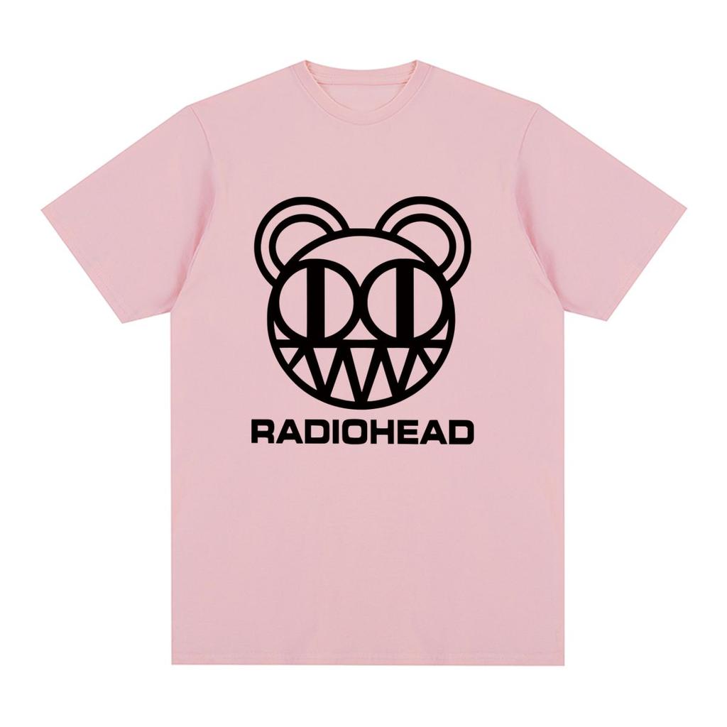 Radiohead Vintage T-shirt Rock n Roll Amnesiac Cotton Men T shirt New Tee Tshirt Womens Tops