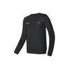 FILA Letter Print Fitness Pullover Sweatshirt Men sweatshirt Deep-Black A11M341210F-BK