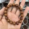 Huanghuali Sandalwood Buddhist Beads Wooden Cultural Crafts Unisex Hand String