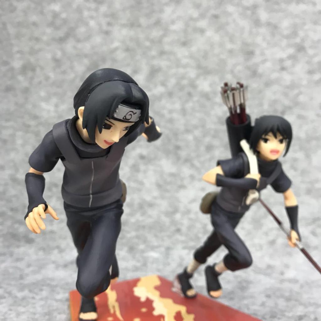 Naruto-Junge Uchiha Itachi Sasukes Kindheits-Anbu-Kostümfigur-Ornamente