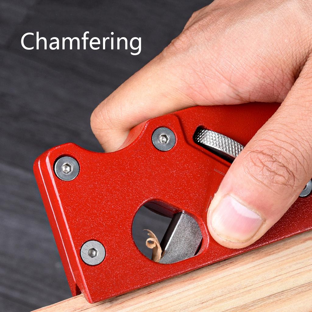 Chamfer Plane for Wood, Professional Woodworking Edge Corner Flattening Tool