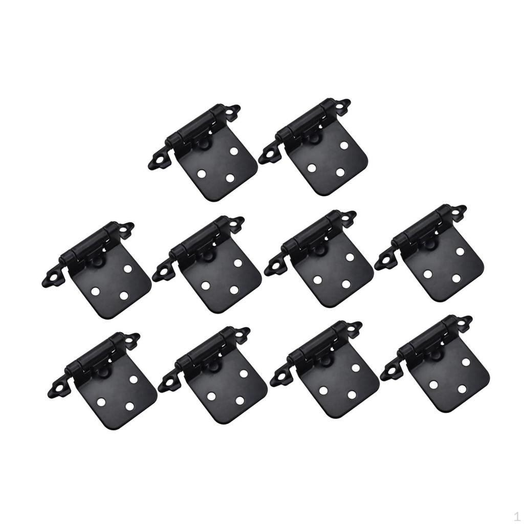 10 stk. Skaphengsler for kjøkkendør, Halvskjult