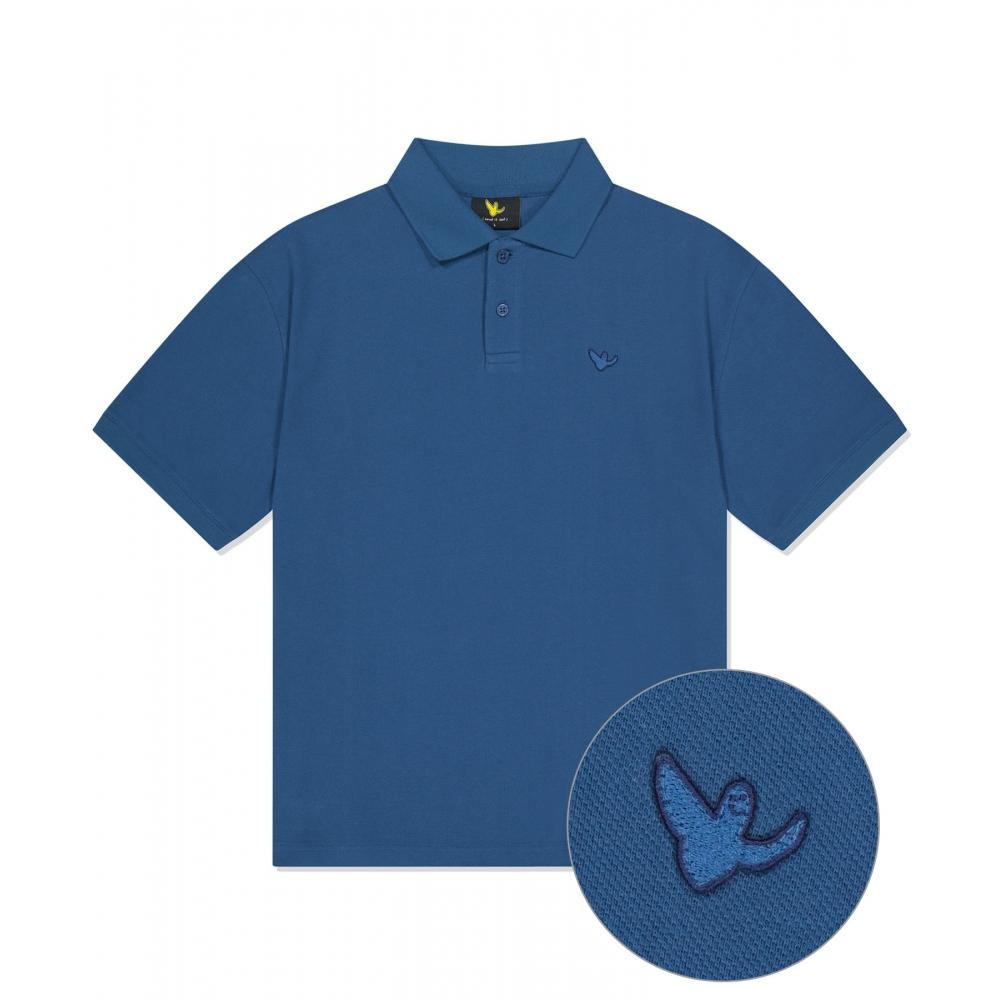 

WHATITISNT Футболка с коротким рукавом Angel Polo, синяя
