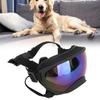 Large Dog Sunglasses UV Protection Windproof Anti Fog Adjustable Dog Goggles for Outdoor Dogs Eye Safety Blue