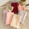 Lady Spring and Autumn Cotton Antibacterial Extension Crotch High Waist Belly Breathable No Trace Briefs