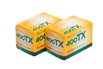 Kodak Black and White Film 35mm 36 Shots Set of 2 Tri-X400