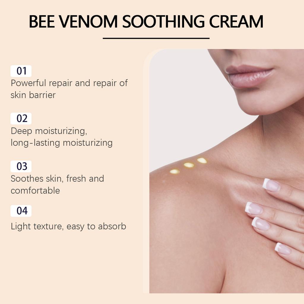 Wiyun Honey Bee Venom Moisturizing Cream Luxurious Hydrating Skin Care For Smooth Radiant Skin
