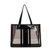 Transparent Pvc Simple Tote Bag Fashionable Tote Bag Shopping Bag Waterproof Plastic Shoulder Backpack