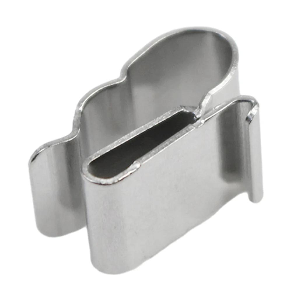 Wire Clips Cable Trailer Photovoltaic Solar Panel Wire Clamps Clip Metal Clamp Pv Wiring Stainless Steel Management Harness Rope