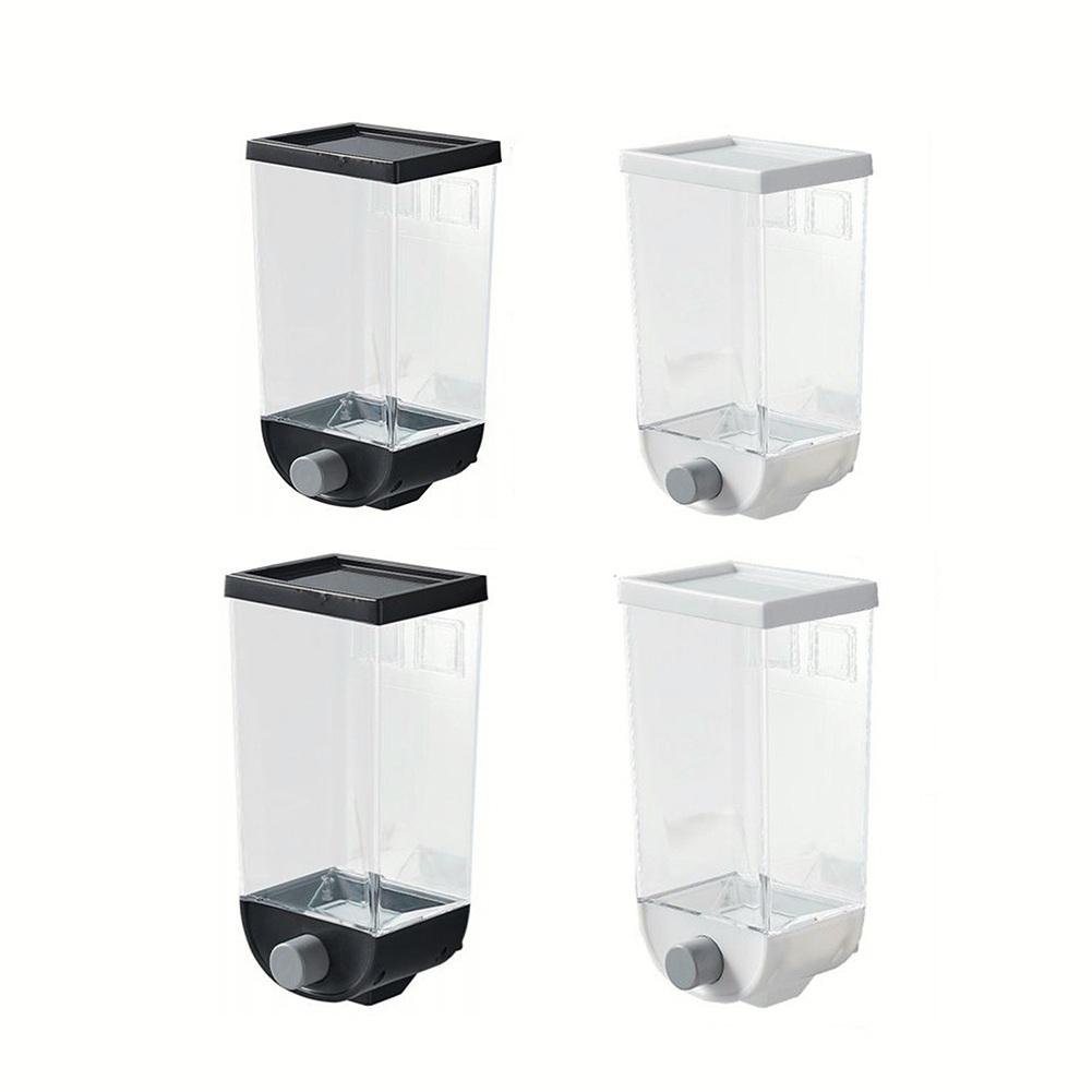 Pohodlné řešení pro skladování sypkých potravin Dávkovač cereálií Nádoba Montáž na stěnu