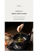 Handcrafted Zhangqiu Iron Belly Wok: Uncoated, Non-stick, Small Iron Frying Pan for Household Use.