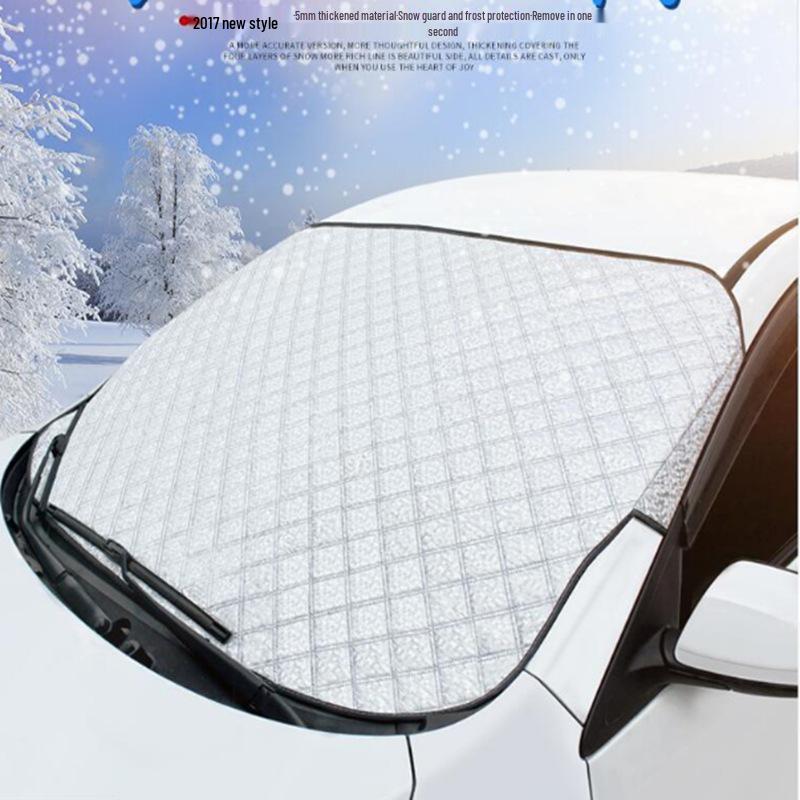 All-Season Car Windshield Cover: Snow & Sun Shield
