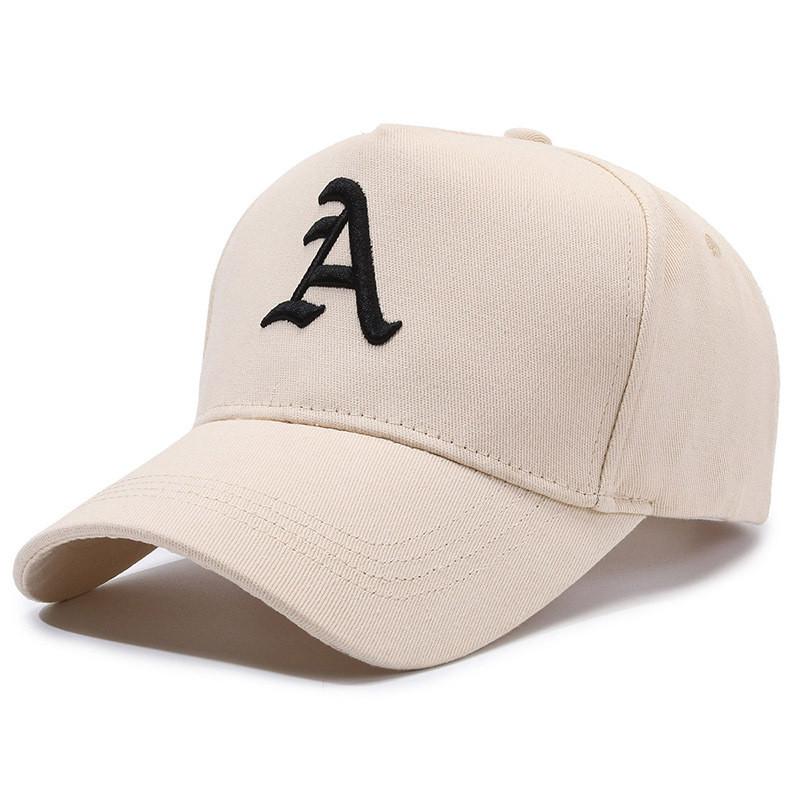 Cotton Baseball Cap With Embroidered Letters For Men Women Sun Protection