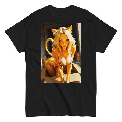 T-shirt Unisex a Maniche Corte Anime Ecchi Caldo Hentai Sexy Manga Waifu