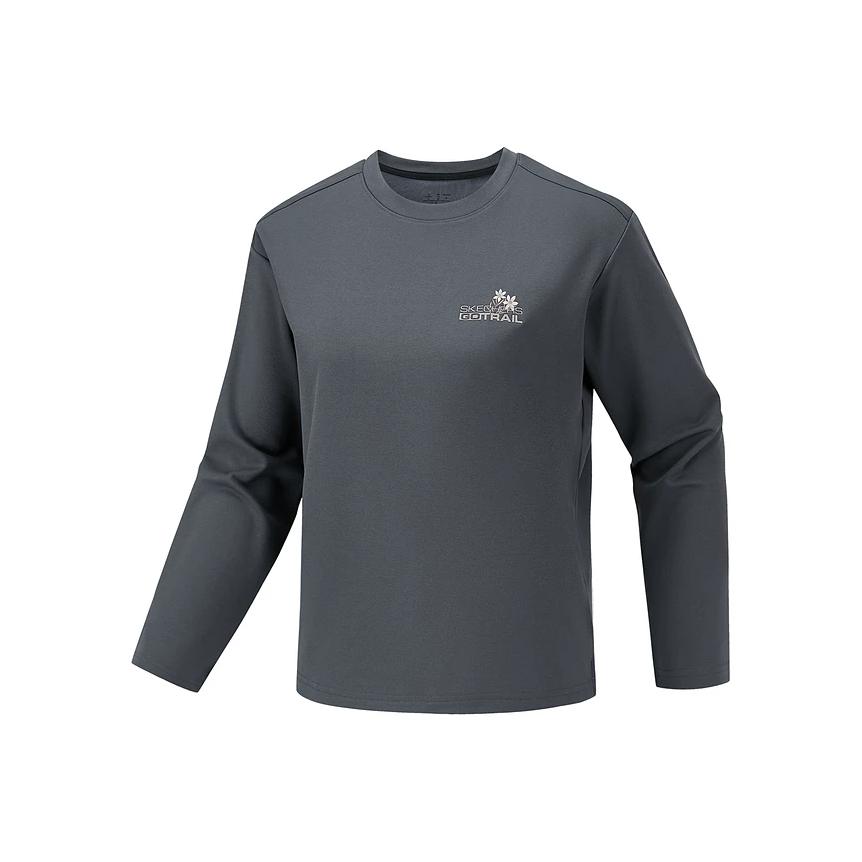 Skechers Loose Round Neck Breathable Pullover Long Sleeve Quick Dry T-Shirt Women tops P126W052-0403 S
