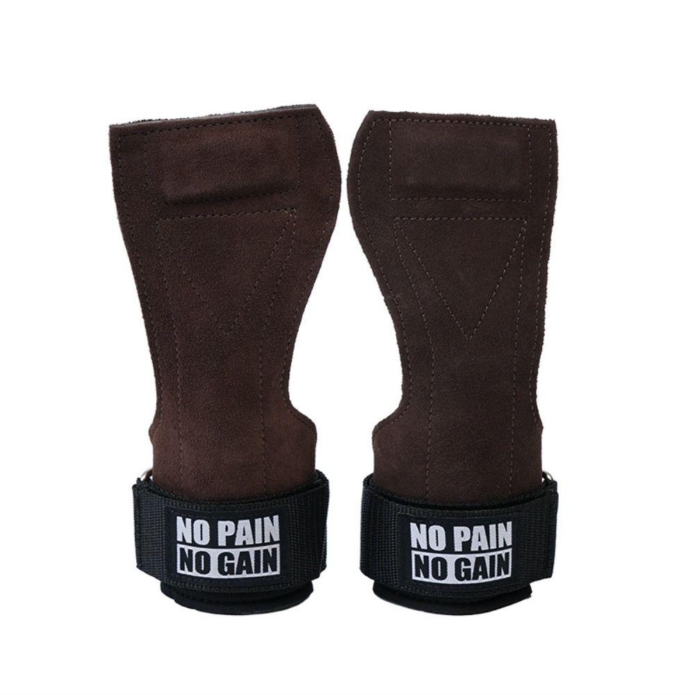 1 Pair Workhard Sports Wrist Pads Thicken Deadlift Power Straps Fitness Power Straps  Weightlifting