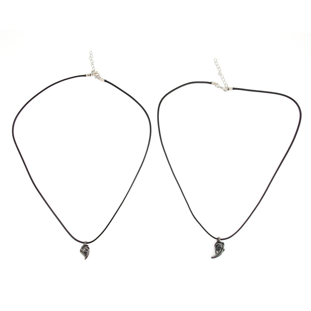 Couple Necklace Pendant Love Heart Unique Heart Couple Pendant for Anniversaries