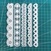 Lace Border Metal Cutting Die. Scrapbook Template for DIY Card & Album Crafts.