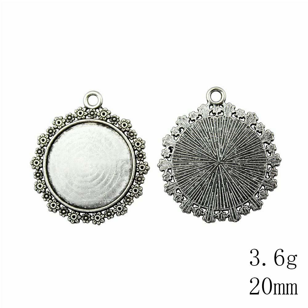 Bijuterii și Accesorii de Ziua Mamei Potrivite pentru Cabochon de Sticlă Rotund 20mm Bază Setare Tavă Bezel Piese Accesorii Bijuterii Accesorii pentru Bărbați