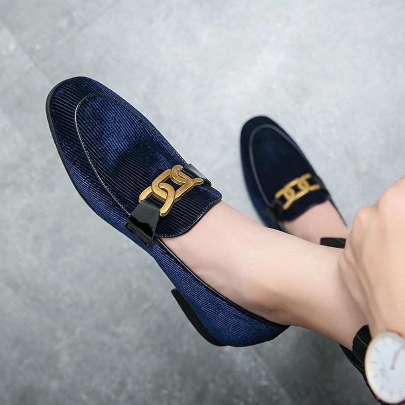 Fashion Fashionable Spring New Gentlemen's Breathable Soft Soled Loafers High Quality Men's Comfortable Banquet Casual Leather Shoes