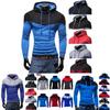 Jacket Mens Coat Outwear Sweater Winter Slim Fit Hoodie Warm Hooded Sweatshirt