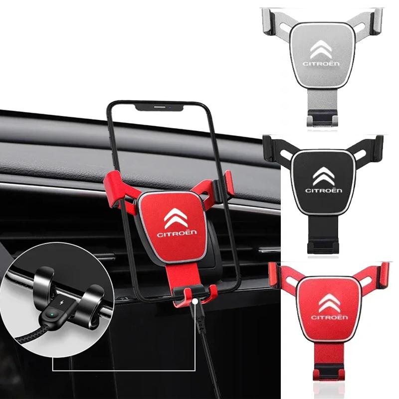 Car Air Vent Phone Holder Mount Clip Mobile Phone Stand for Citroen C2 C3 C4 C5 Saxo C1 Cactus Ds3 Xsara Picasso Aircross C4L PD0