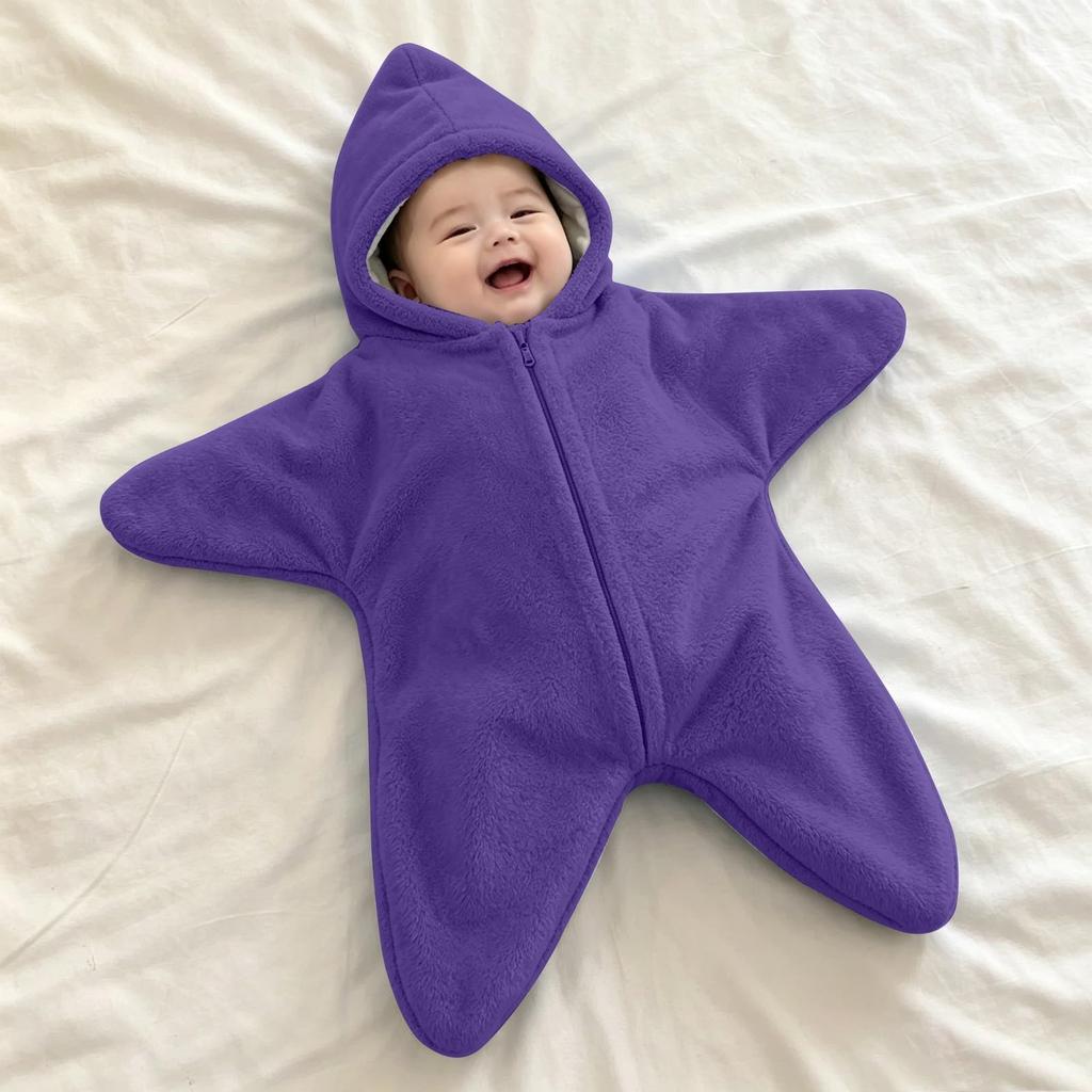 Baby-Swaddle-Decke Schlafsack für, Extradick - Aufwach- Wickeltuch für den Außen- und Innenbereich
