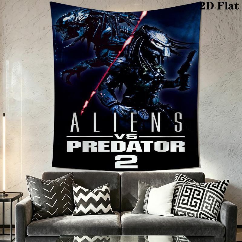 Predator Vs Alien Epic Space Battle Bedding 1 Duvet Cover 2 Pillowcase Without Core Bedding Set Soft And Comfortable