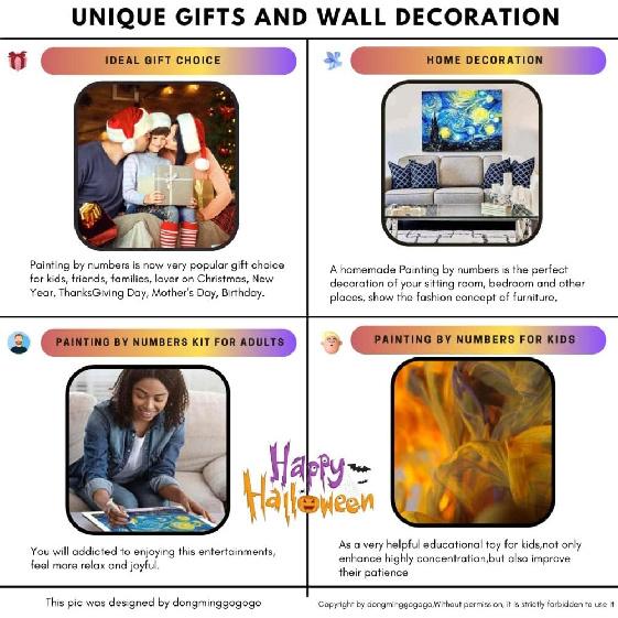 

SYSMYXGS Easy Paint by Numbers Kits for Adults Beginner DIY Acrylic Painting with Paints Brushes on Oil Canvas,Home Wall Decor — The milkmaid, by