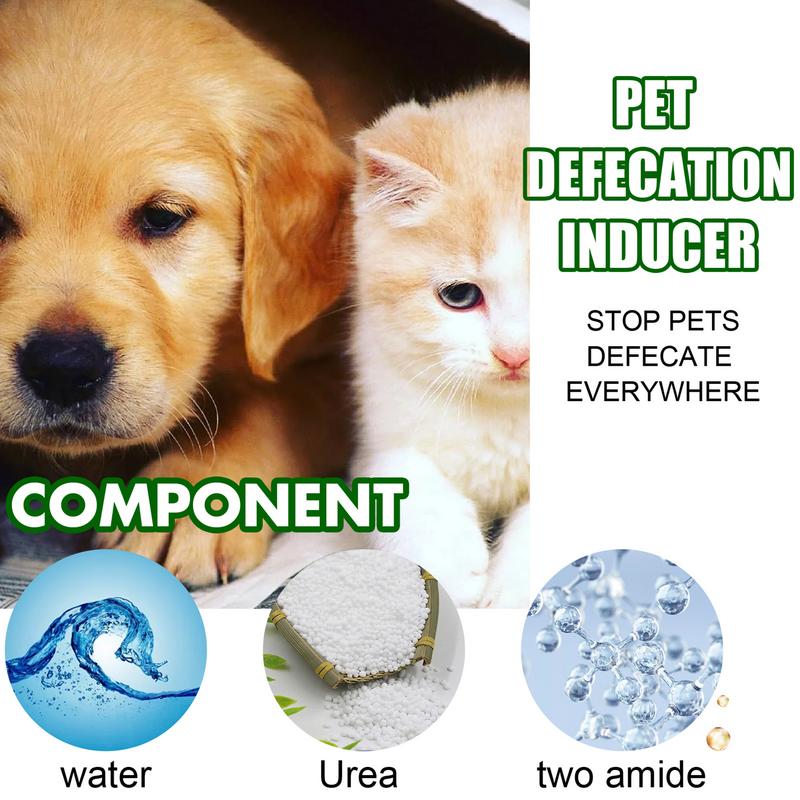 Spray Induttore per Toilette per Animali Cani Feci Gatti Urina Posizionamento Defecazione Cucciolo Posizione Feci Spray per Addestramento WC per Animali da Interno