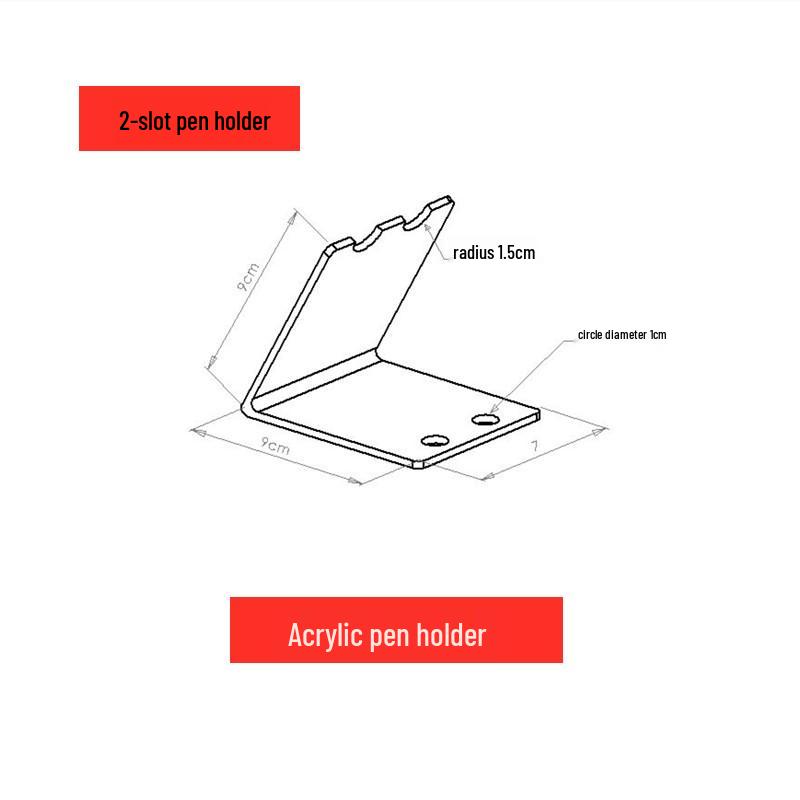 Acrylic Pen Tray Holder for Fountain Pens - New Display & Storage Solution