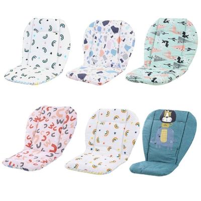Accessoires de poussette en tissu Coussinet de chaise haute Tapis de poussette Bébé Coussinet de chaise haute Tapis
