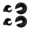 2/4pcs Plastic Desk Grommet Desk Round Cable Hole Covers Organizers for Organizing Home & Office Table Cables Easy Use