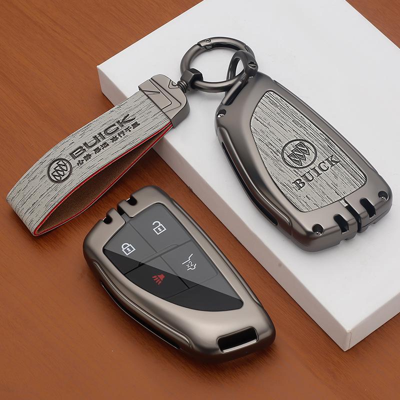 Buick Regal Key Case for Verano, LaCrosse, GL8, Envision, Enclave, GL6 - Men's Car Key Shell