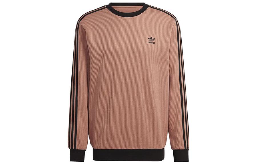 Adidas Originals Adidas Originals Sweatshirts Men s Umber Crew Neck Moderate Regular HS2080 XS