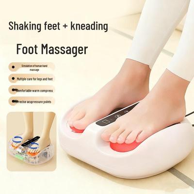 Multifunctional Wireless Foot Massager with Heat Therapy and Simulated Human Hand Technique
