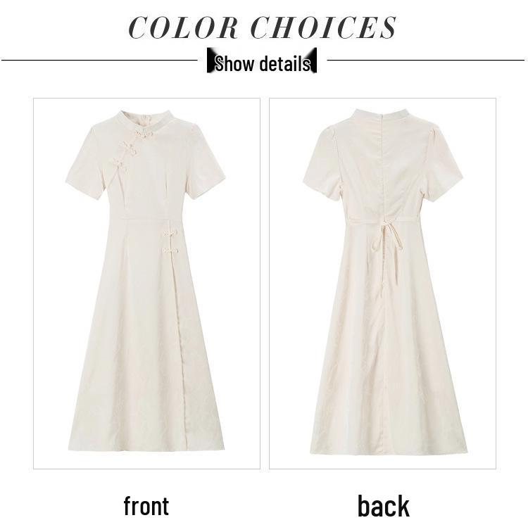 Women's Summer Qipao: Chinese Retro Style Fairy Dress