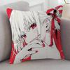 Anime Lycoris Recoil Cushion Cover Inches Farmhouse Decor Home Throw Pillow Covers For Couch Decorations