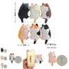 Kawaii Katzen-Kühlschrankmagnet mit Harz-Handwerk für lässigen Stil und Sammler