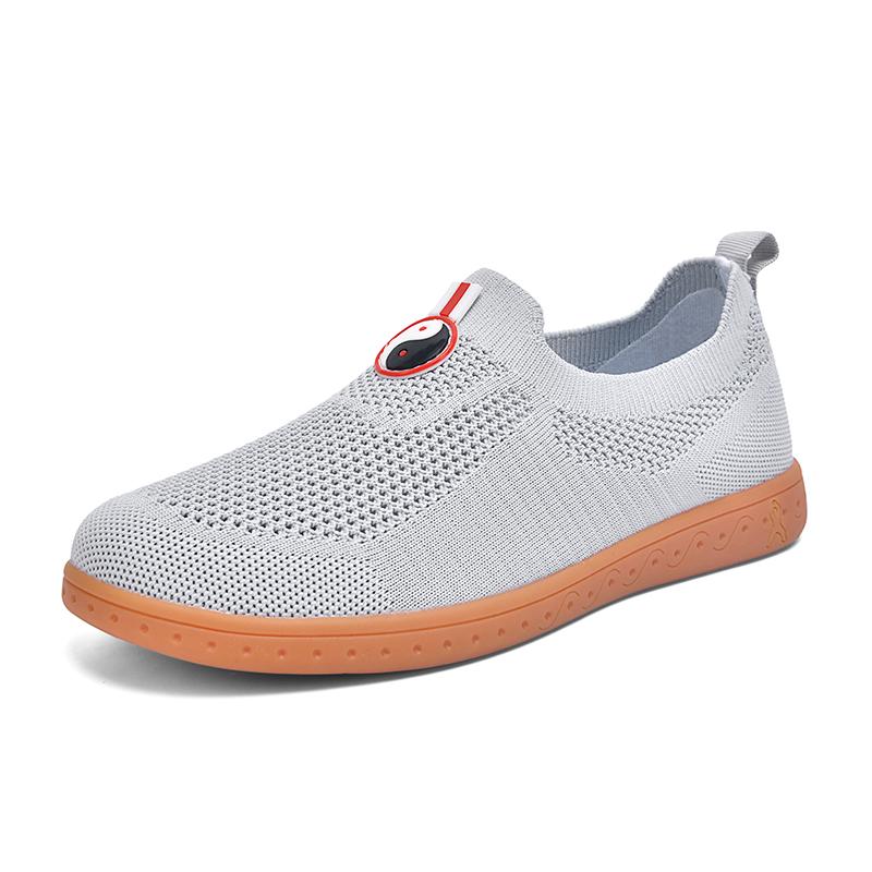 TUINANLE Black Breathable Mesh Barefoot Sneakers Wide Toe Box Zero Drop Minimalist Unisex Couple Casual Flat Shoes
